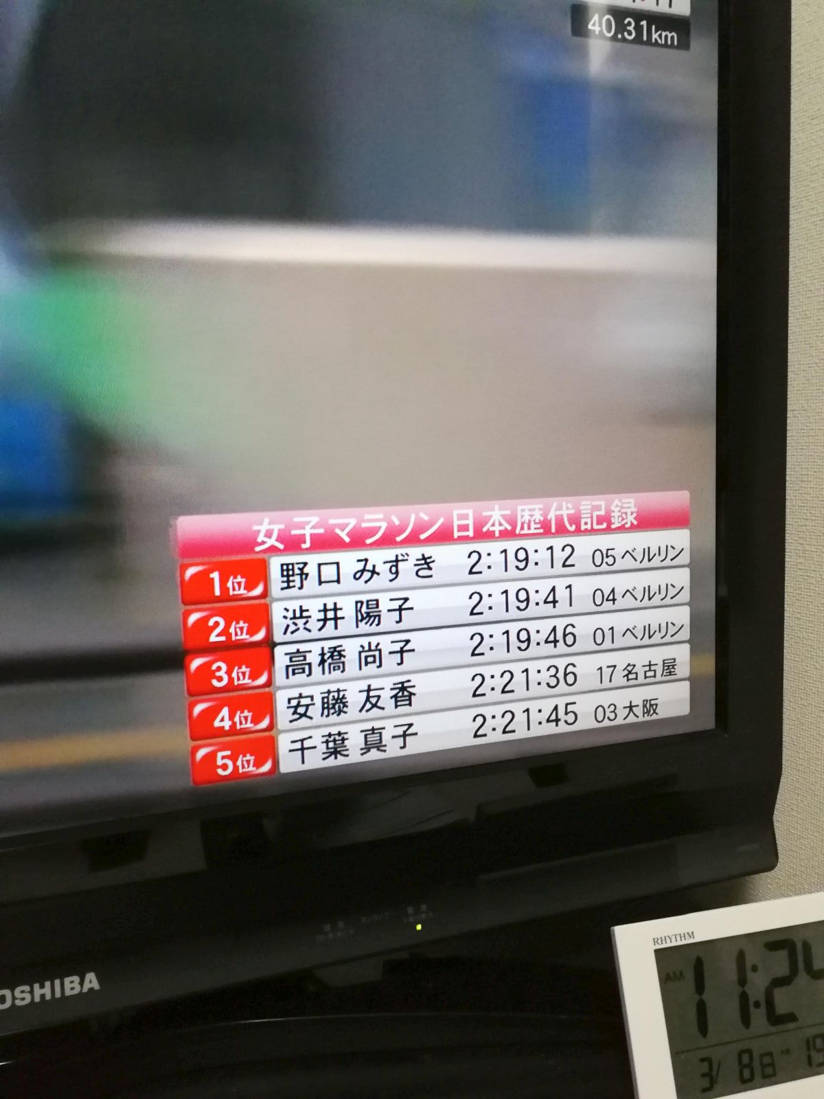 日本歴代記録