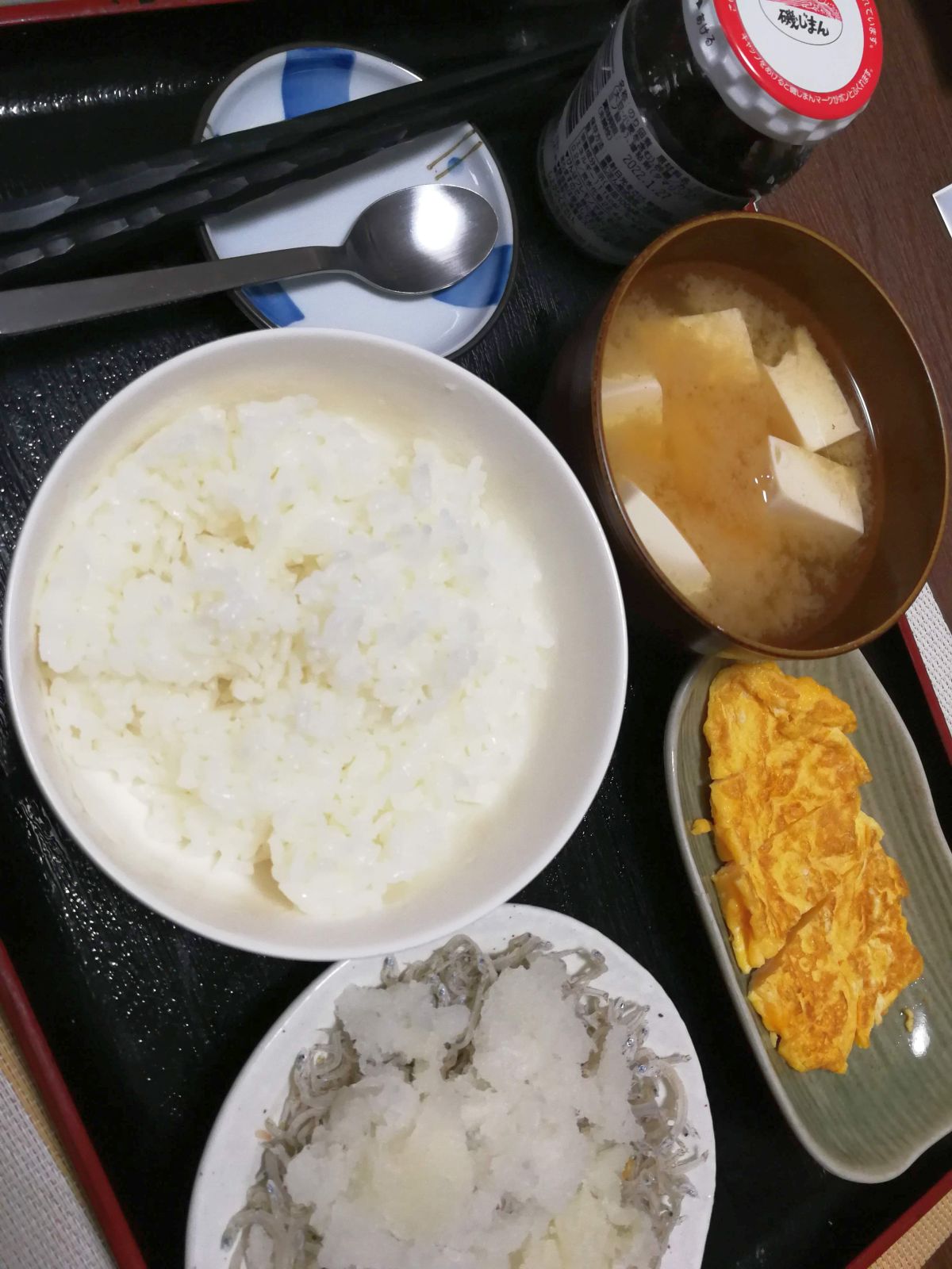 本日の朝食兼昼食