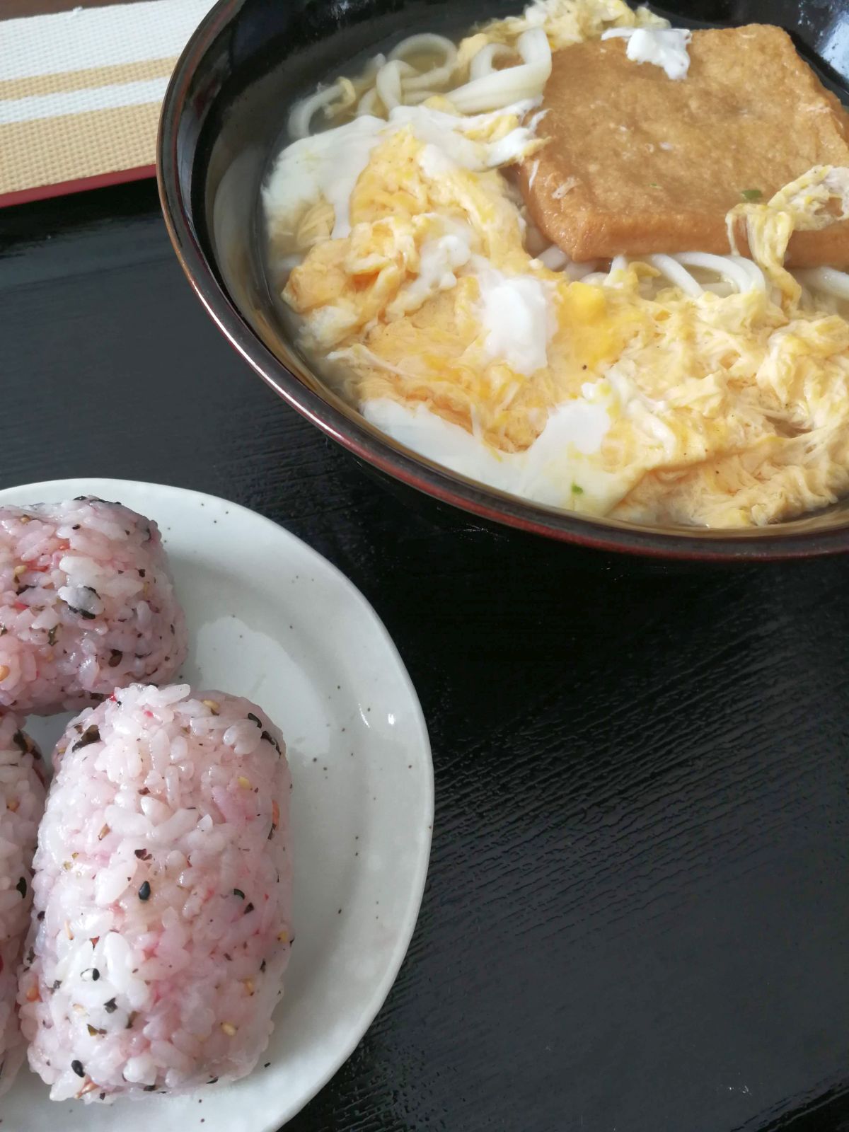 本日の朝食兼昼食