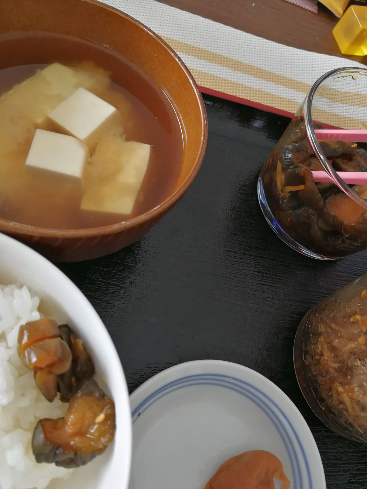 本日の朝食兼昼食