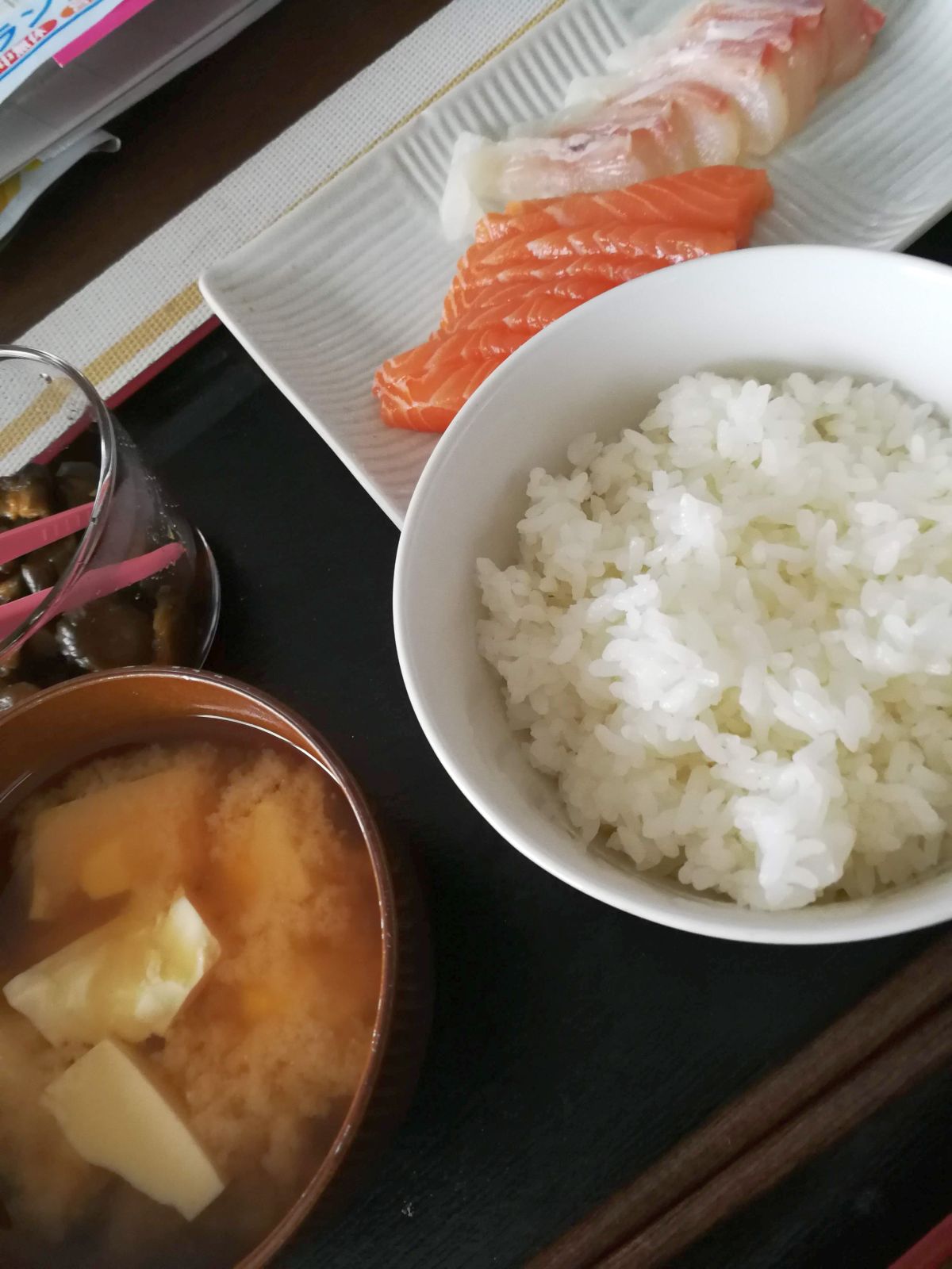 本日の朝食兼昼食