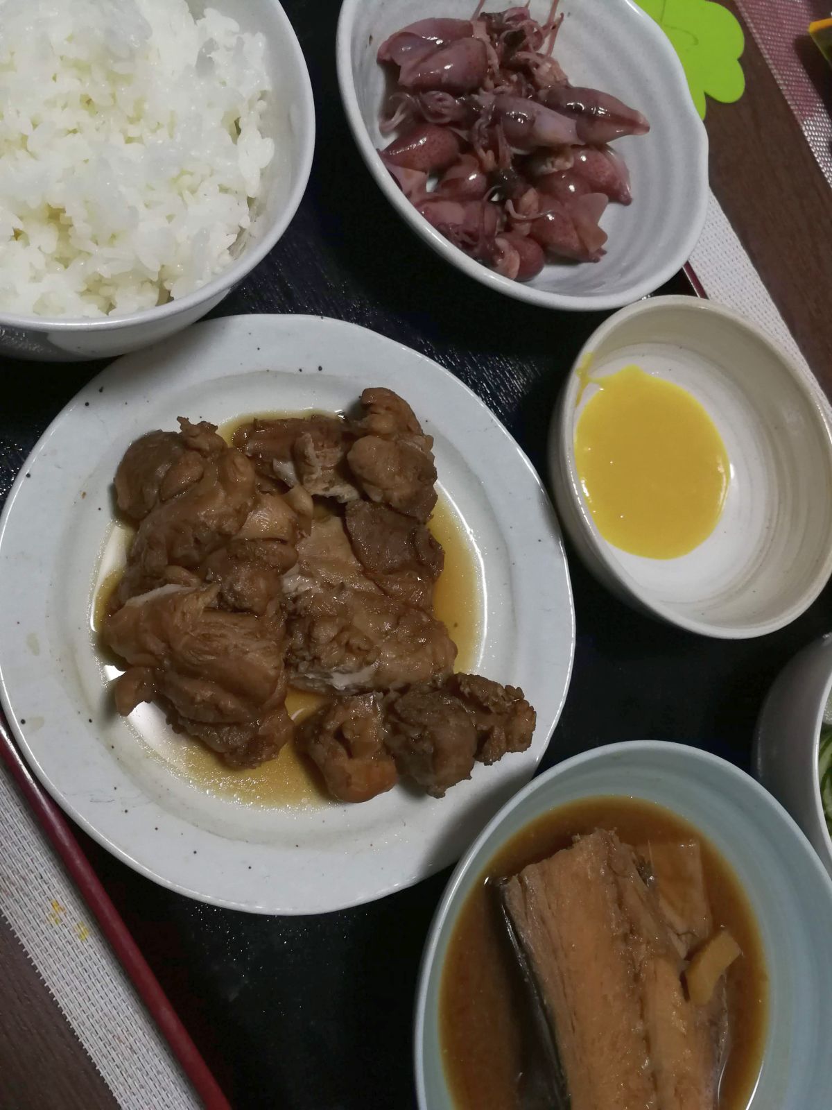 本日の夕食