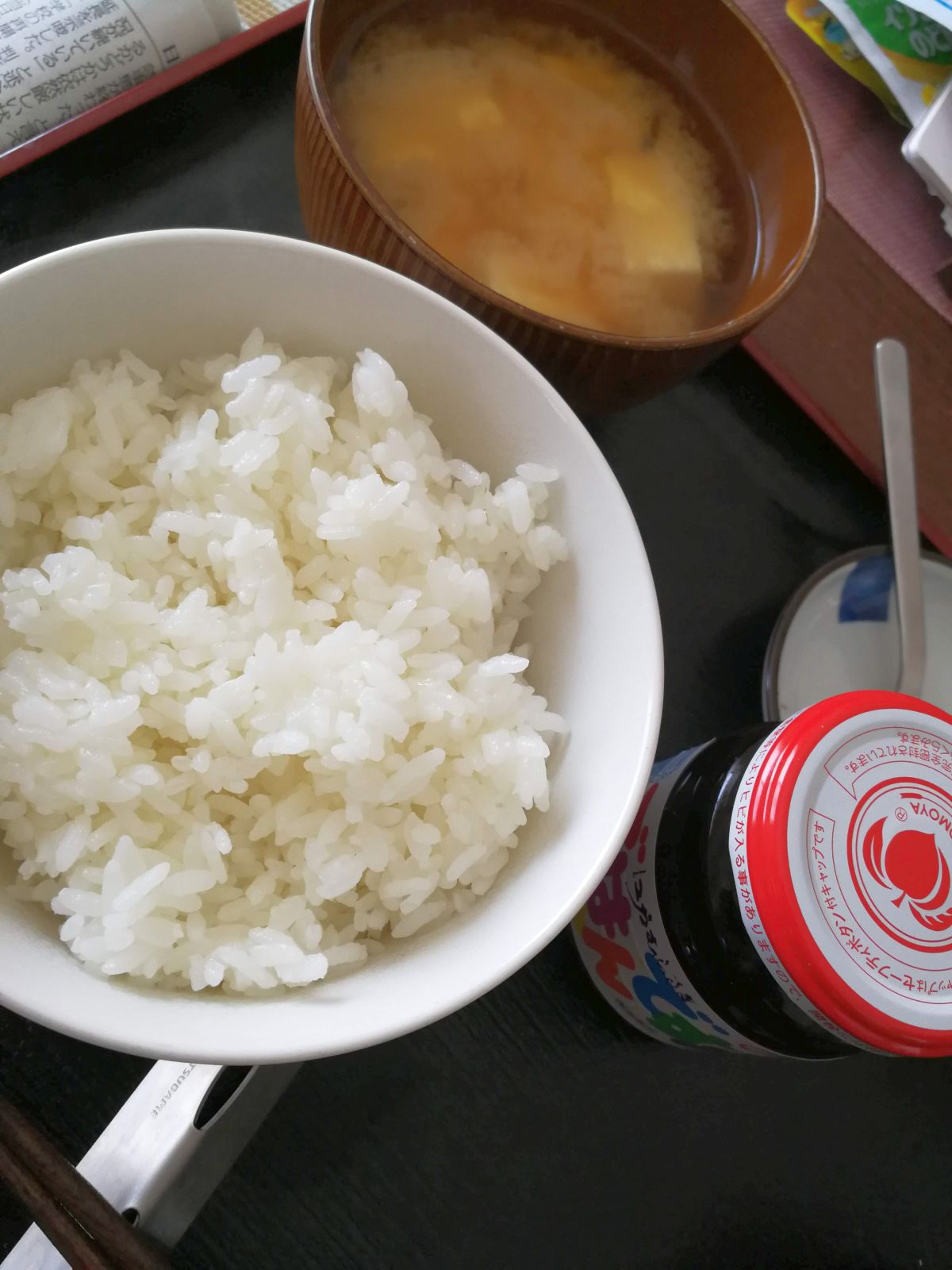 本日の朝食兼昼食