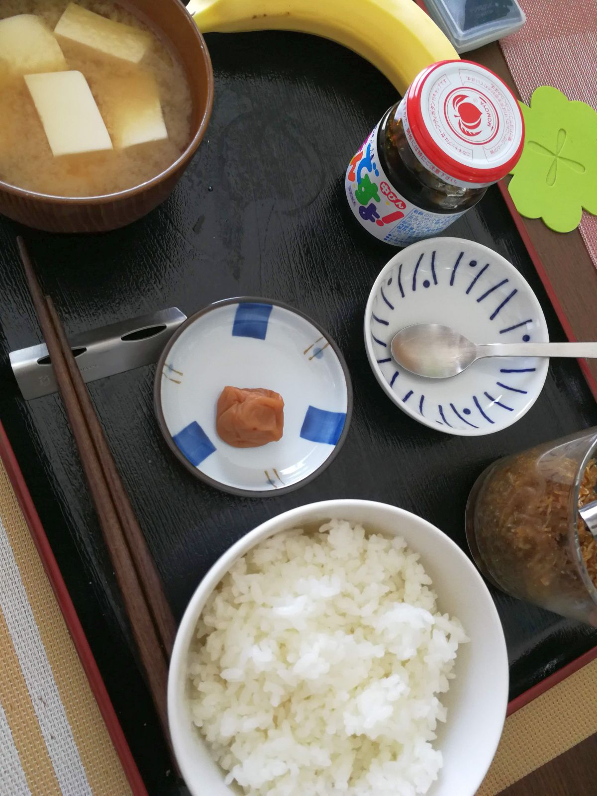 本日の朝食兼昼食