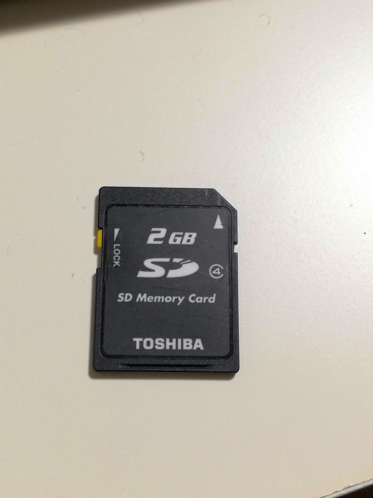 2GBのSDカード