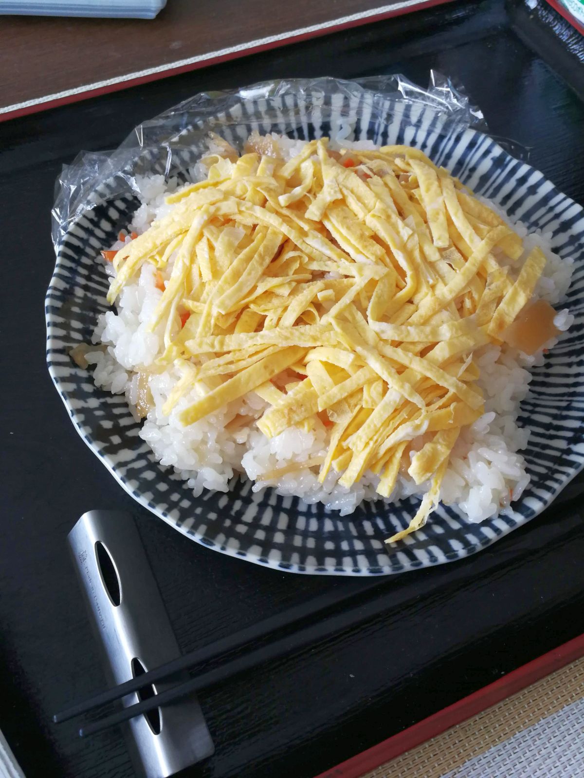 本日の朝食兼昼食