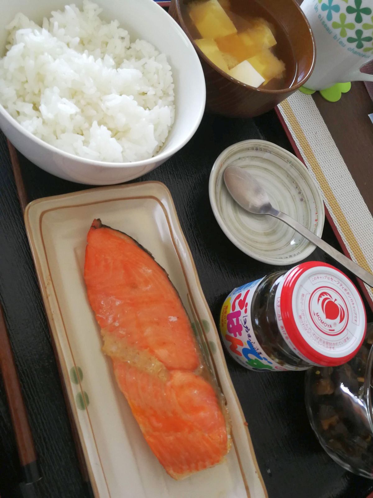 本日の朝食兼昼食