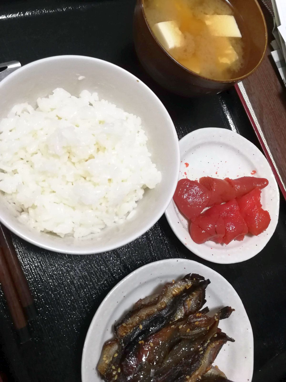 本日の朝食兼昼食