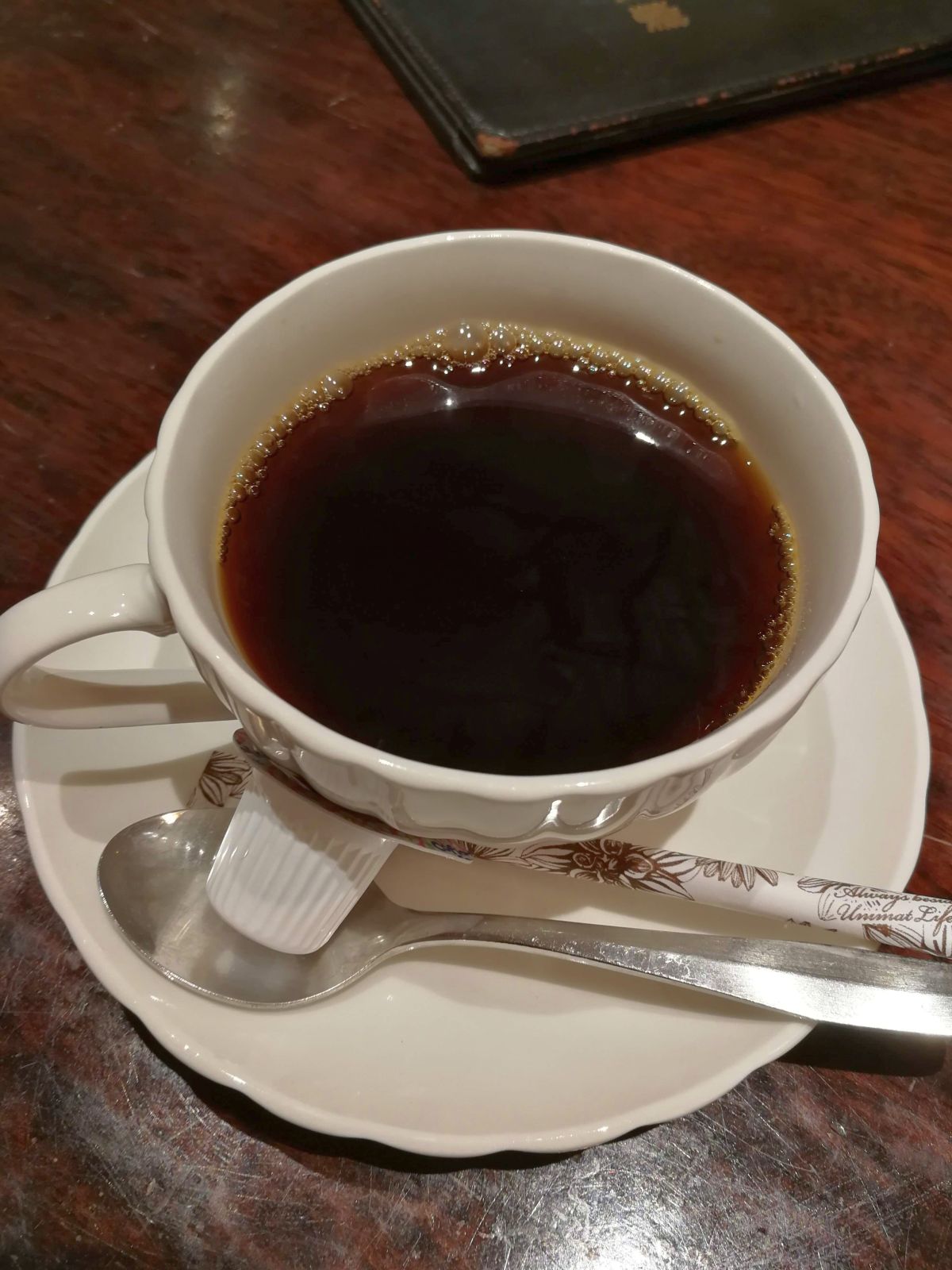 食後のコーヒー