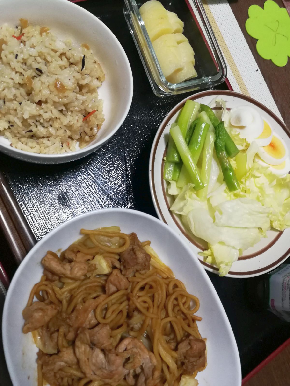 本日の夕食