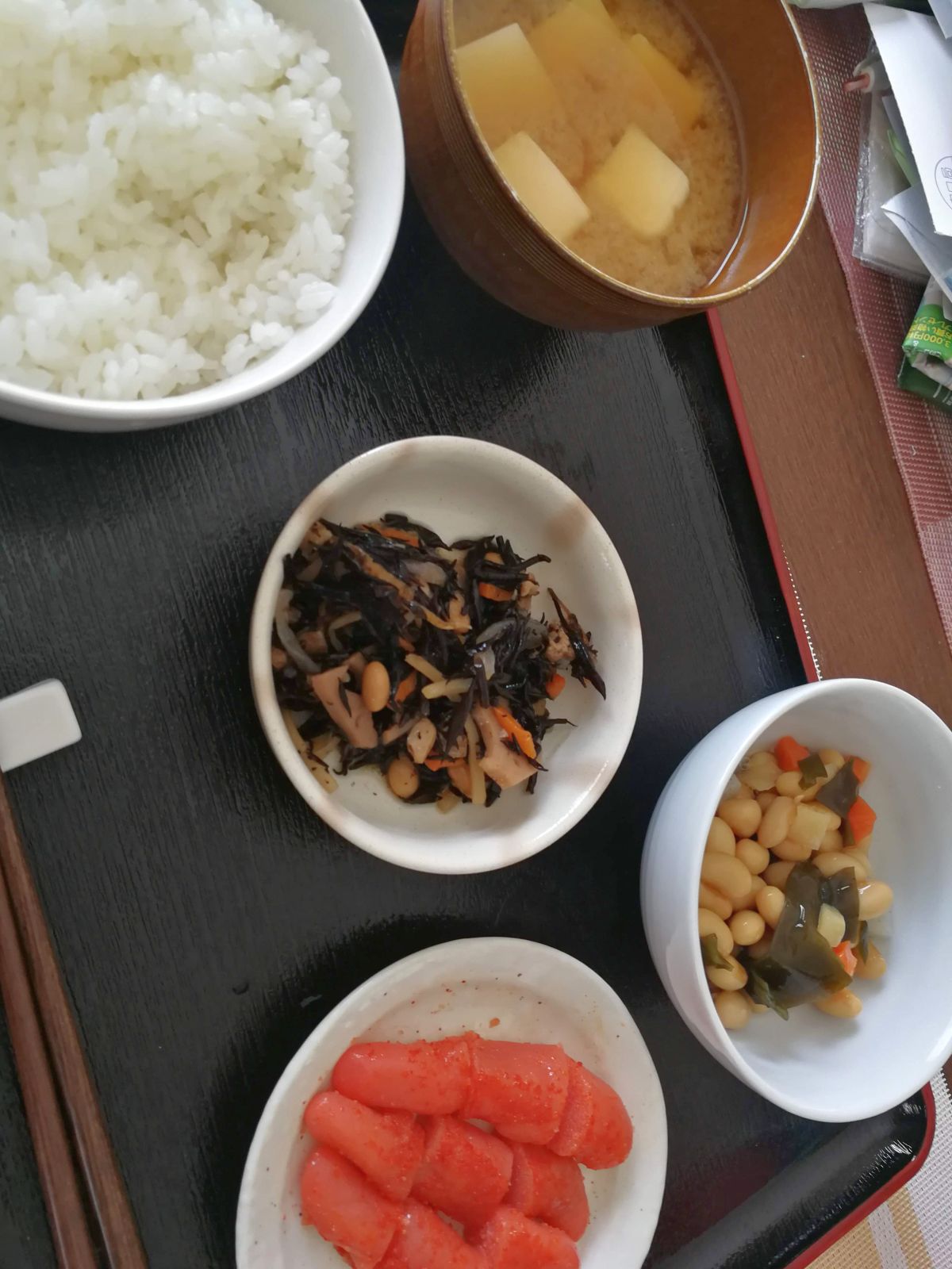 本日の朝食兼昼食