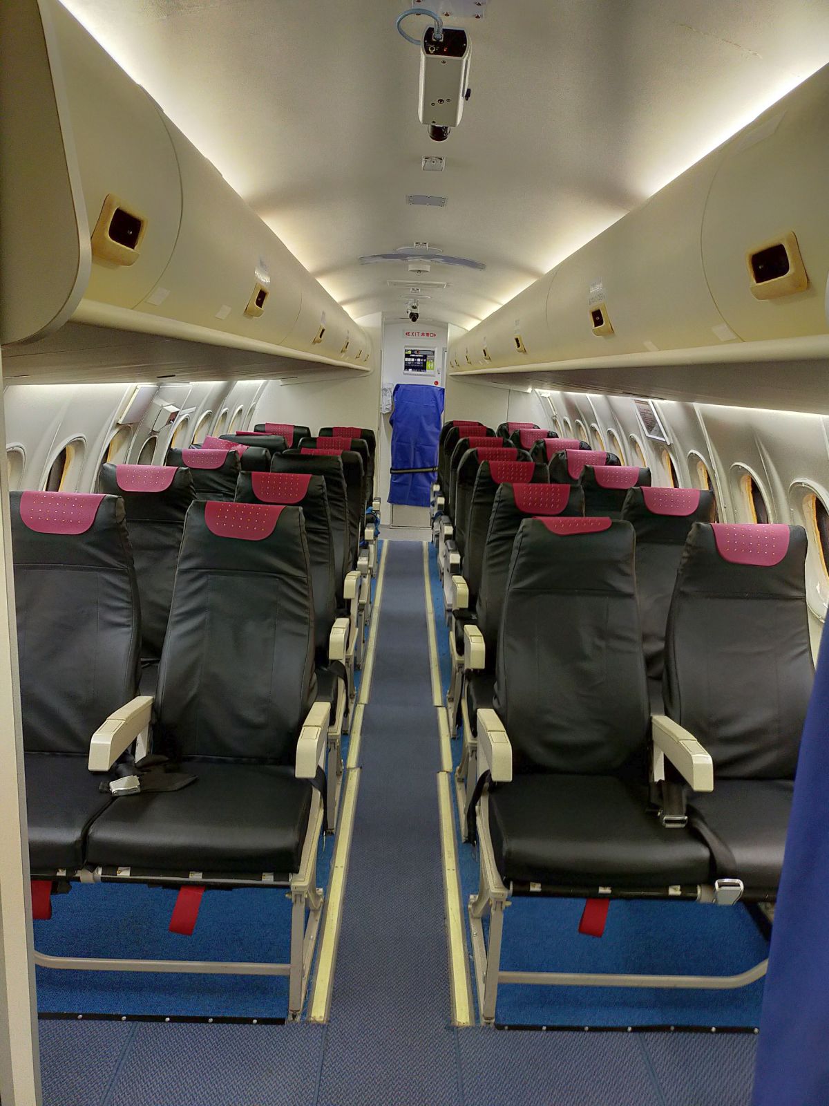機内の風景