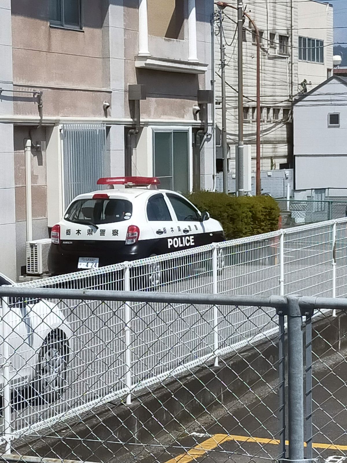 栃木のパトカー