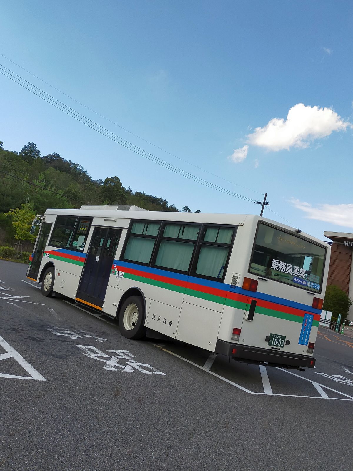 近江鉄道のバス