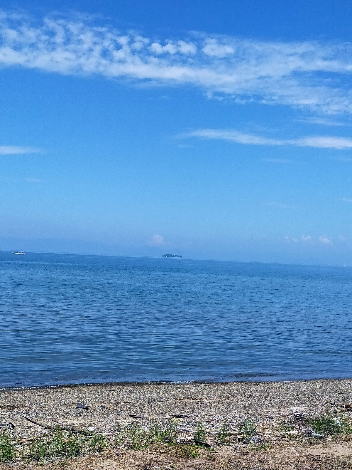 湖の風景