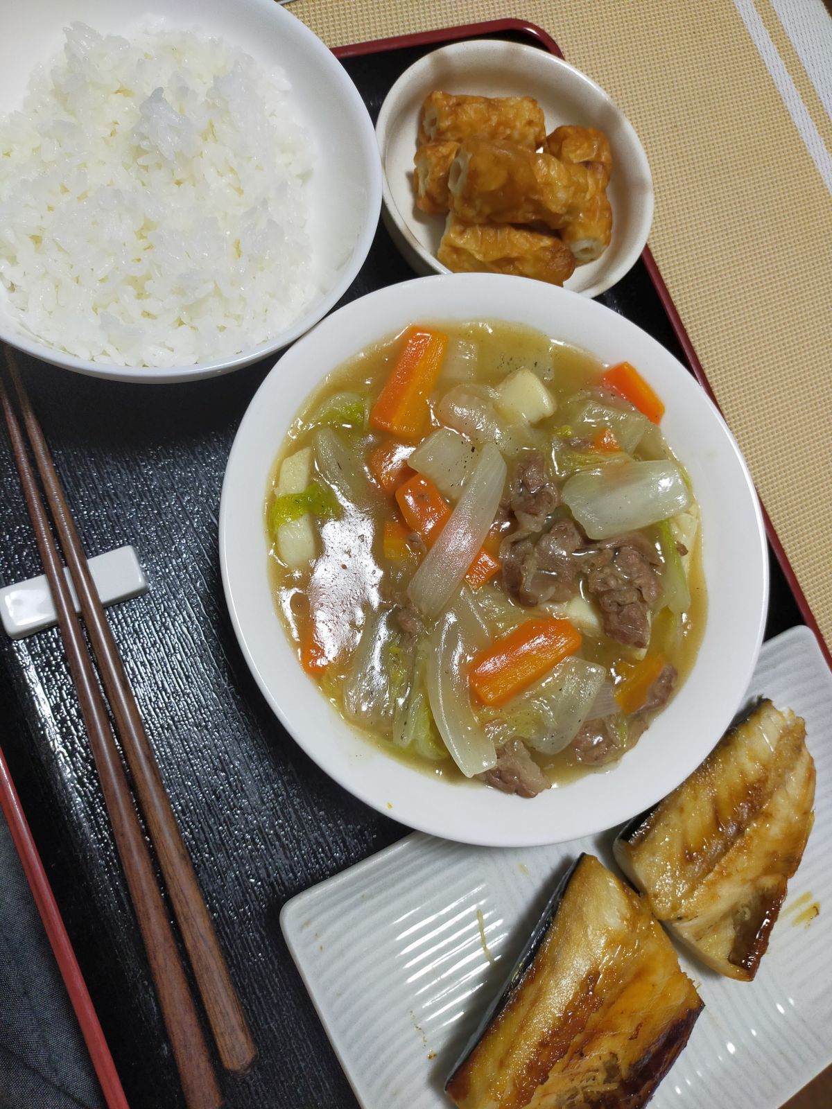 本日の夕食