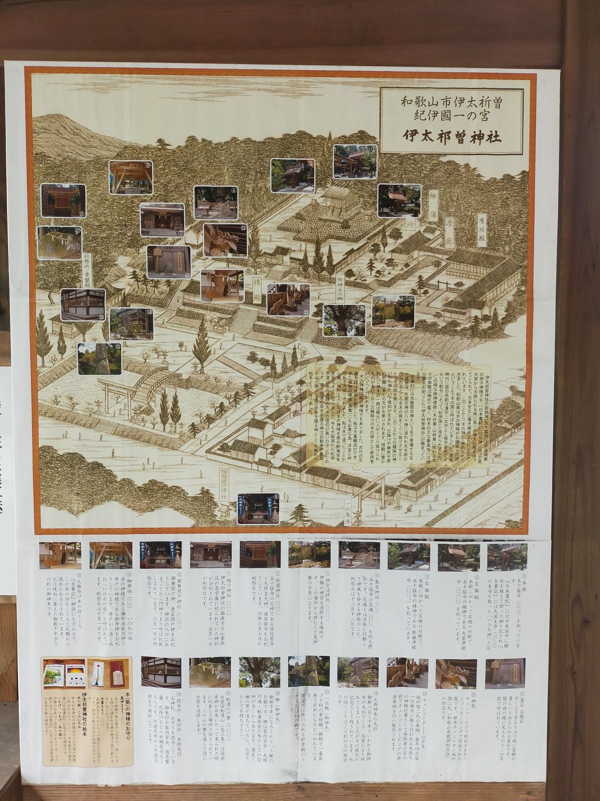 伊太祁曽神社の地図