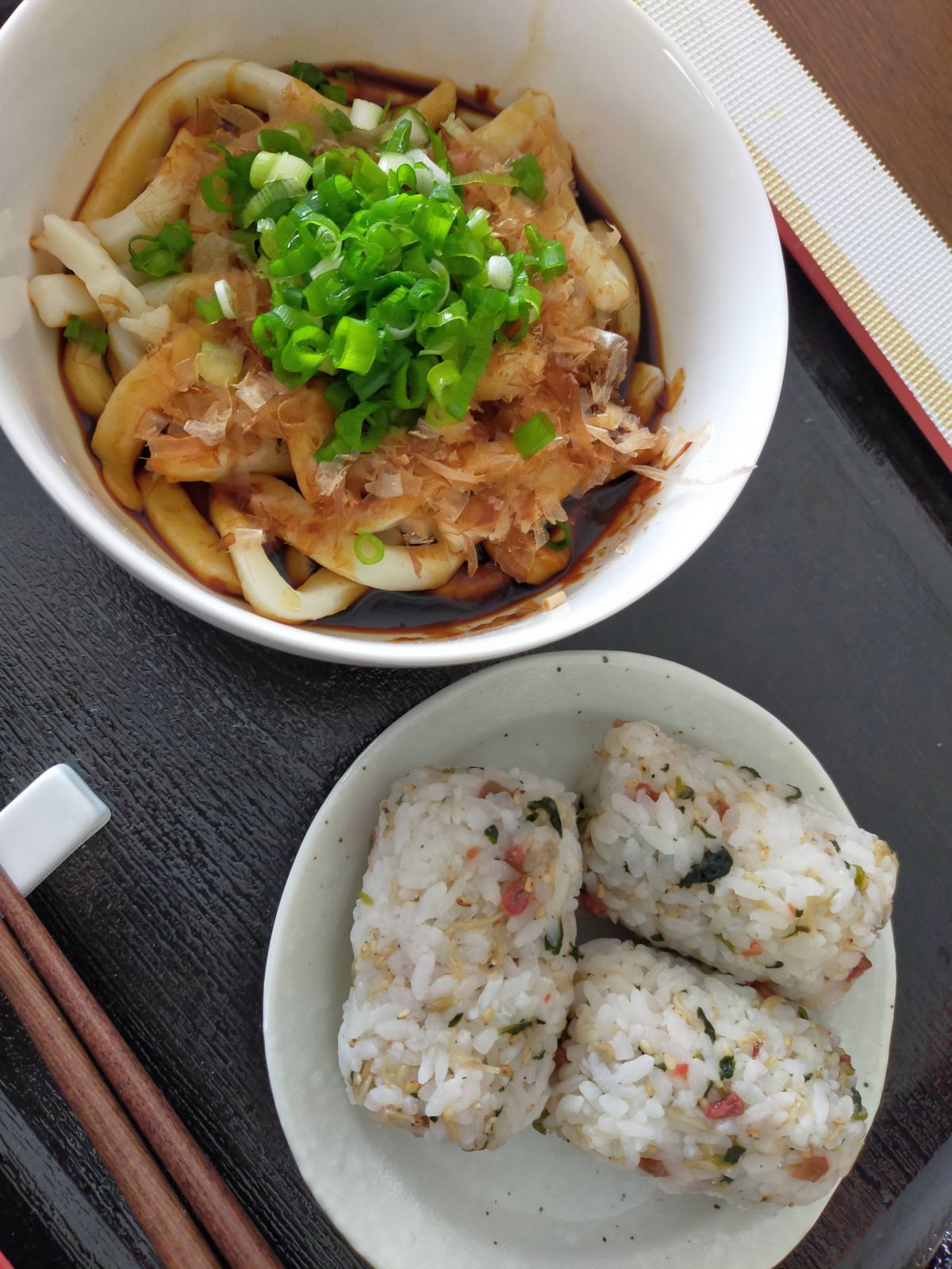 本日の朝食兼昼食