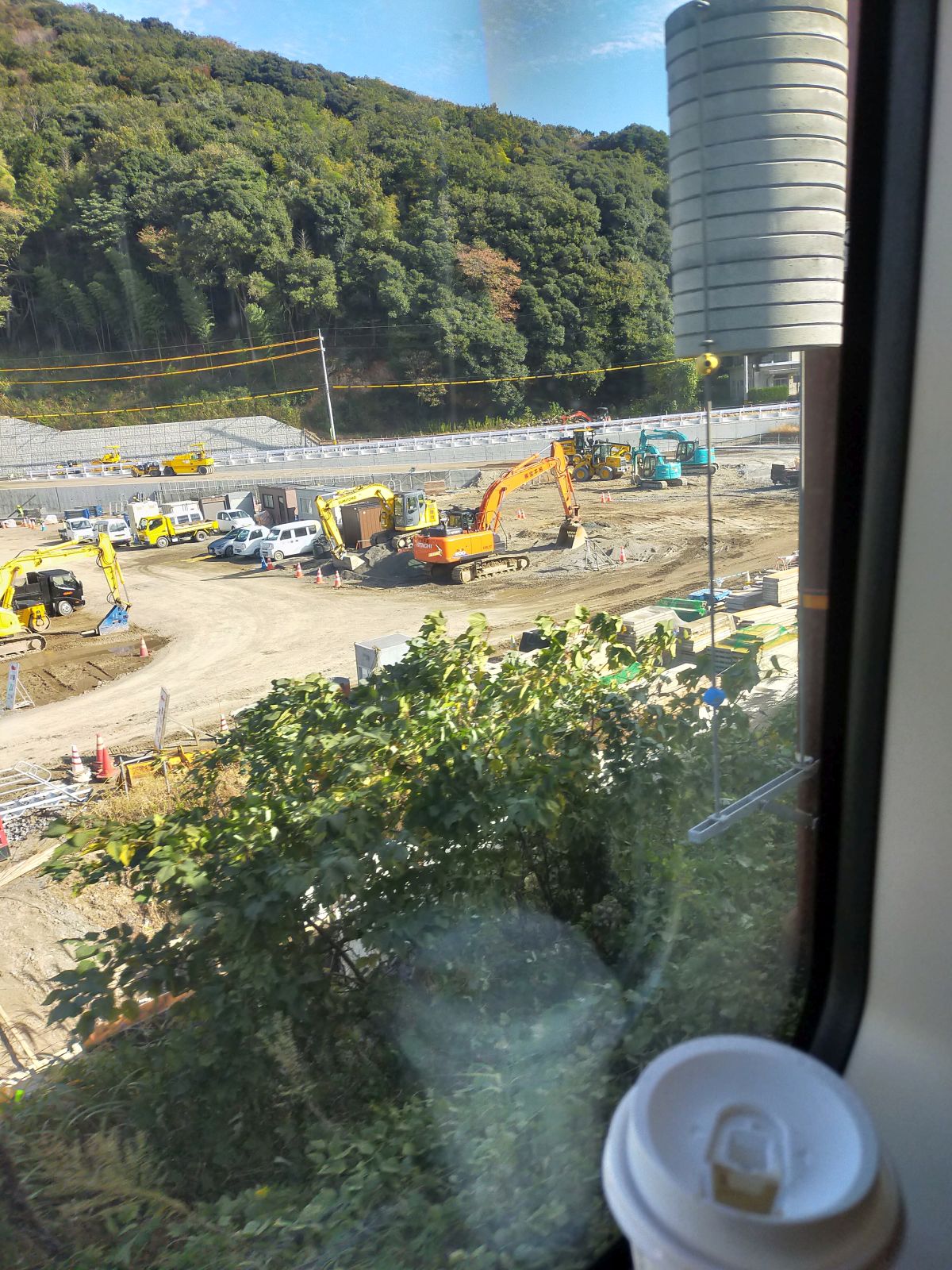 新幹線基地の建設