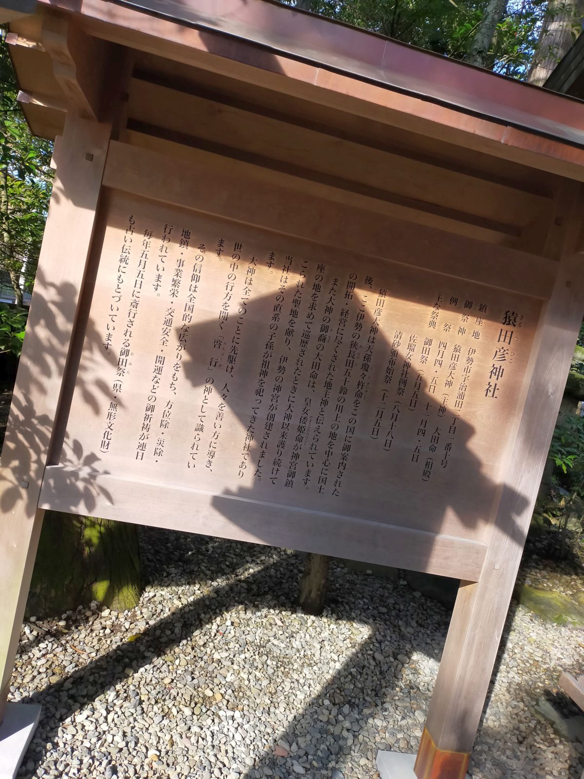 猿田彦神社御由緒