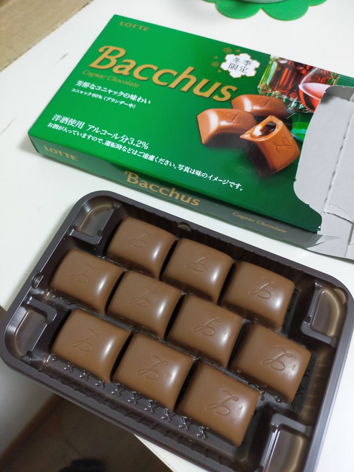 Bacchusの内容量