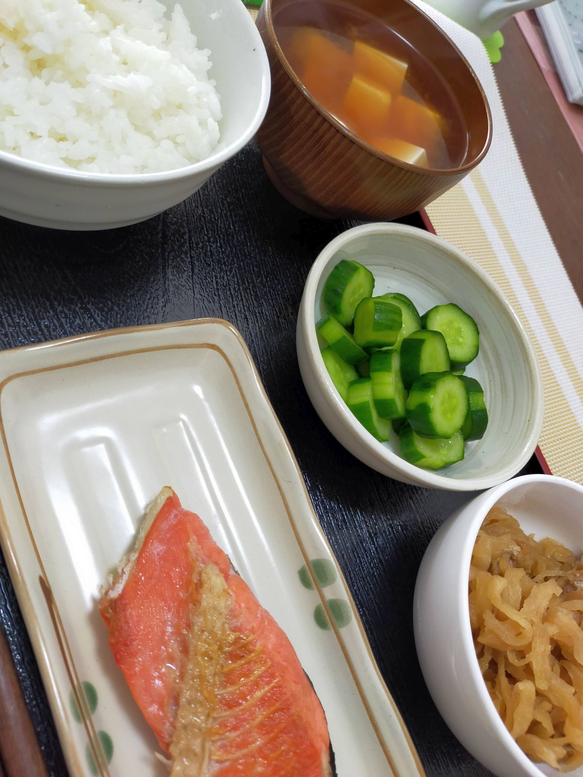 本日の朝食兼昼食