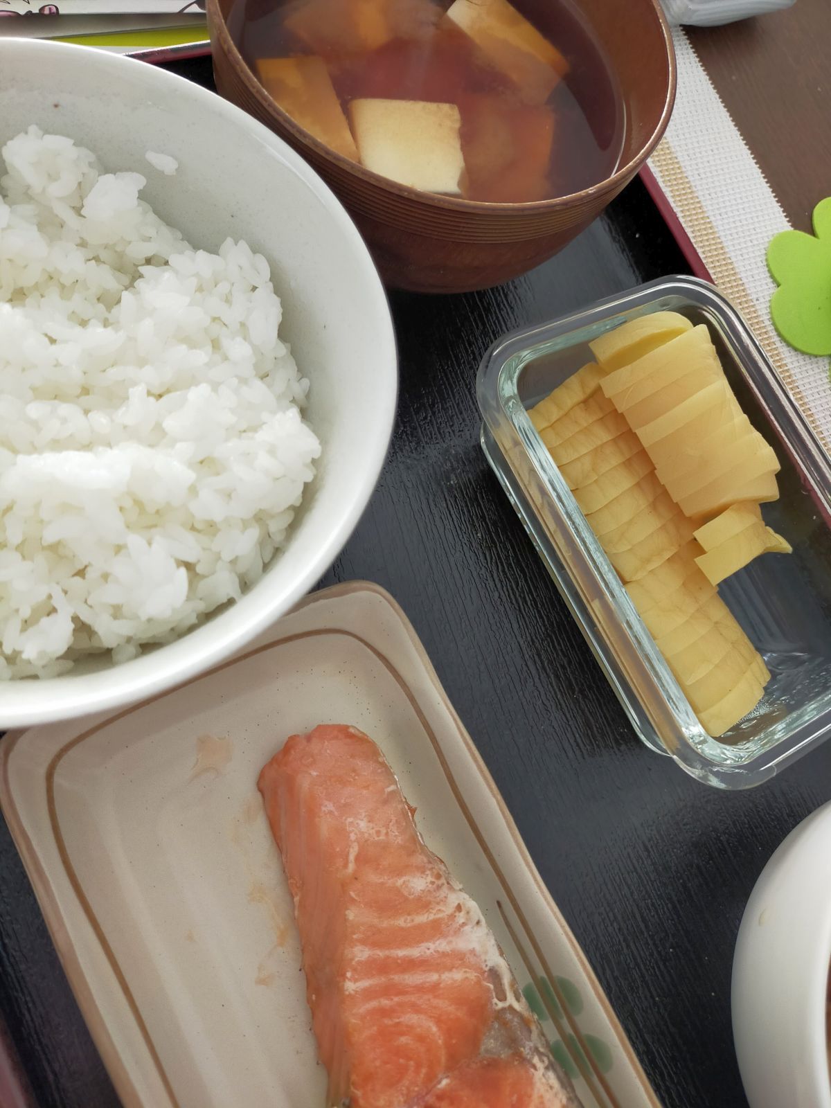 本日の朝食兼昼食