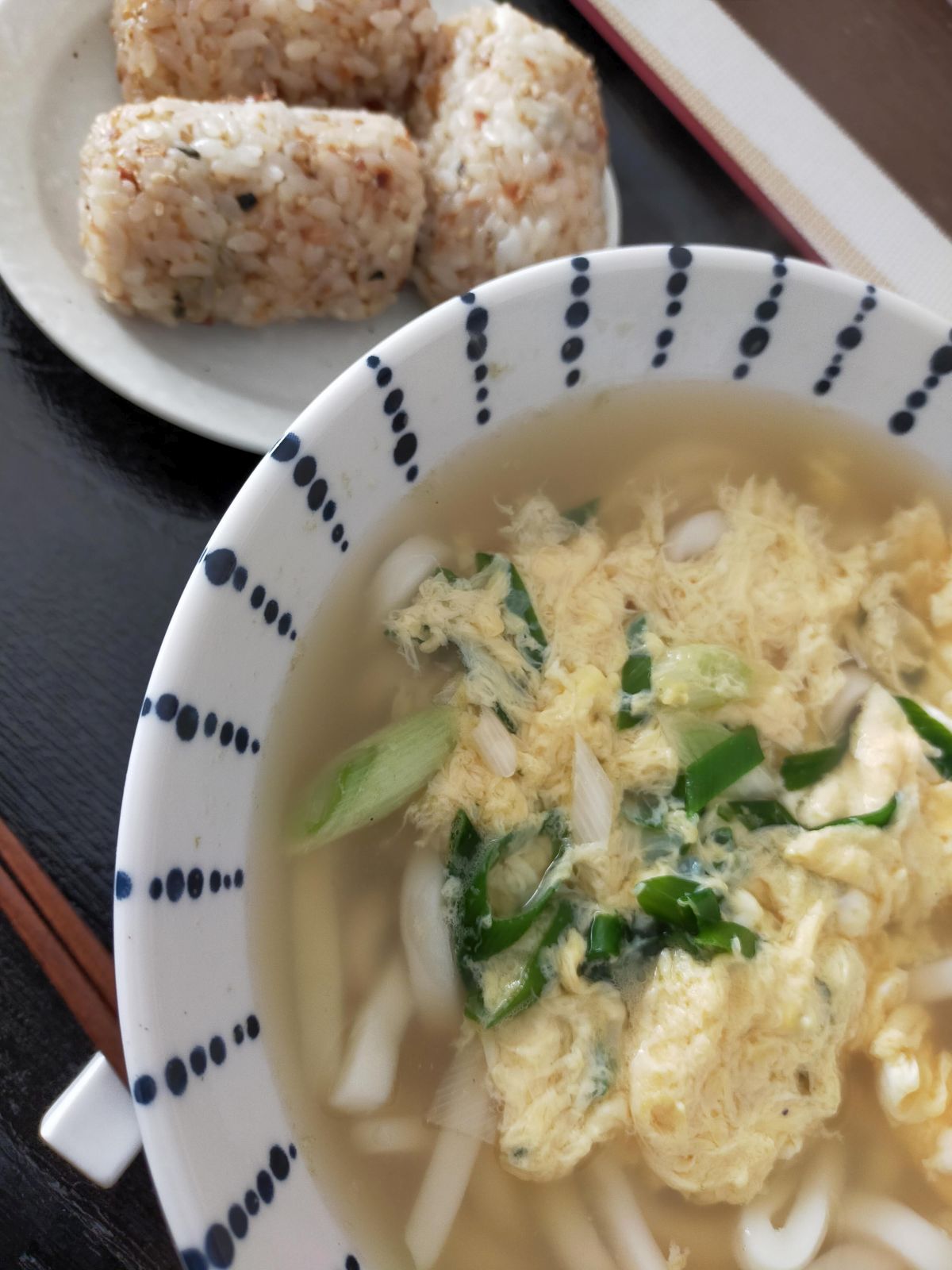 本日の朝食兼昼食