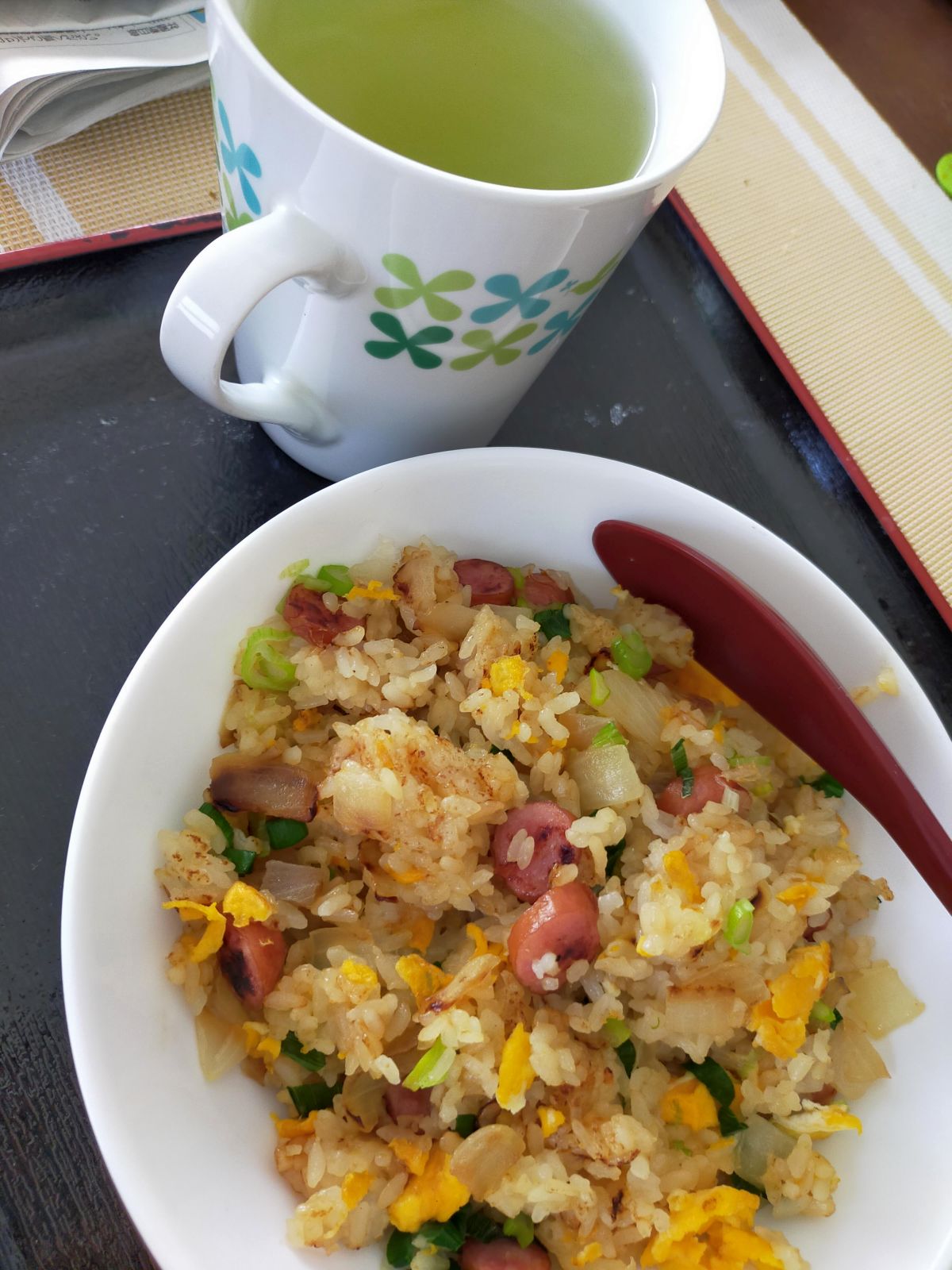 本日の朝食兼昼食