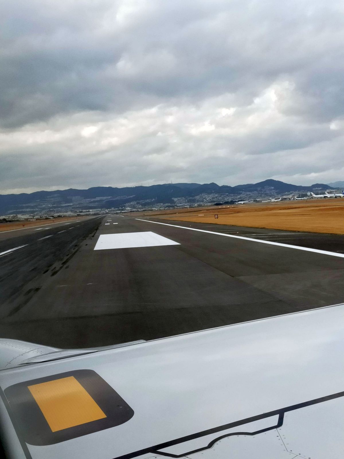 もうすぐ離陸