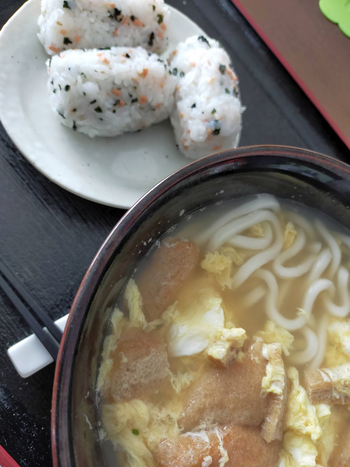 本日の朝食兼昼食