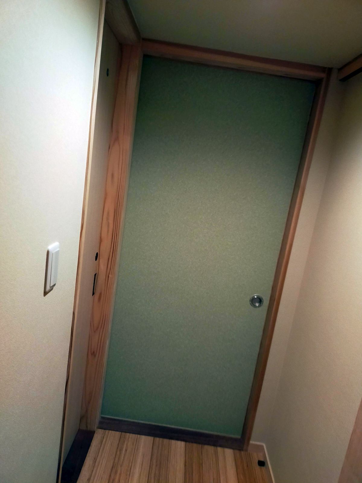 部屋の扉