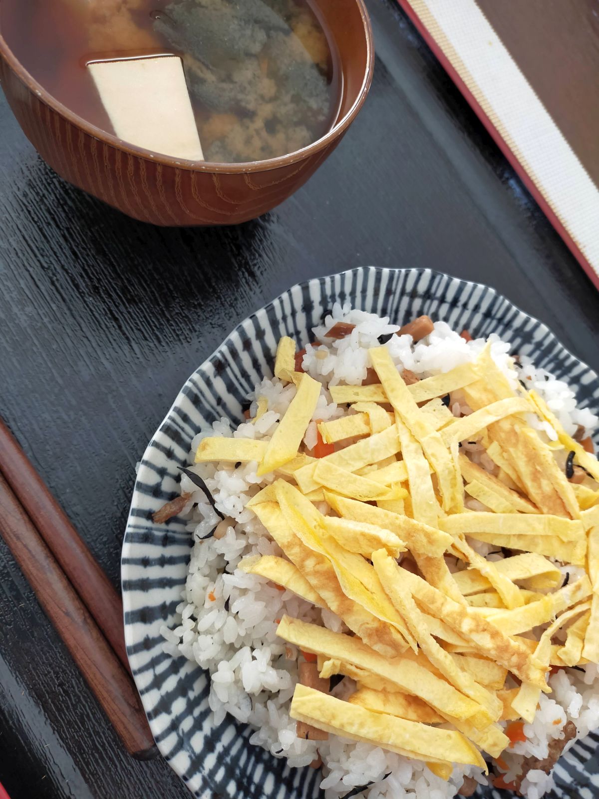 本日の朝食兼昼食