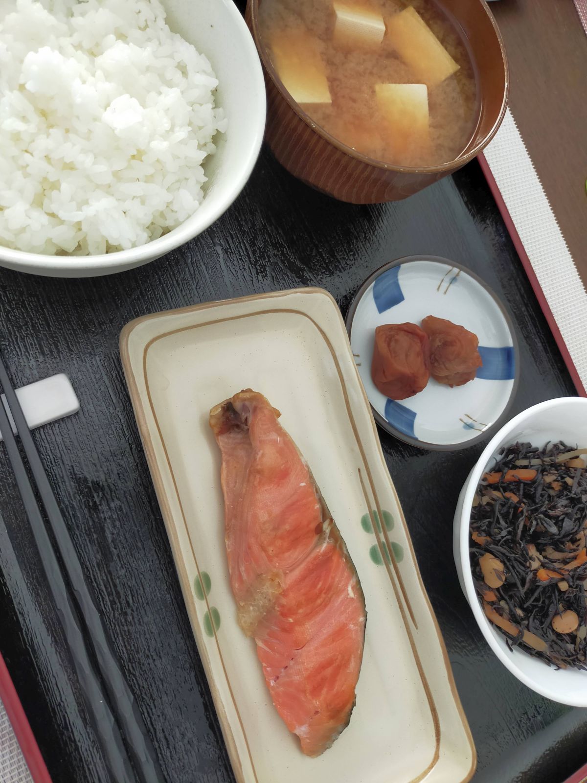 本日の朝食兼昼食