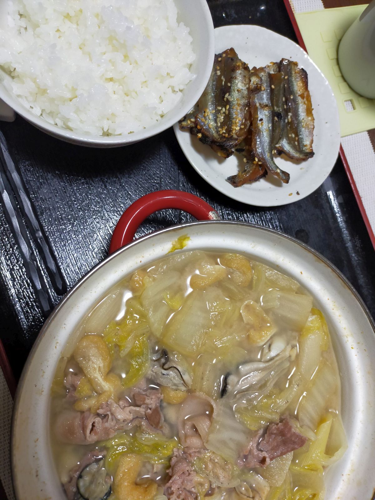 本日の夕食