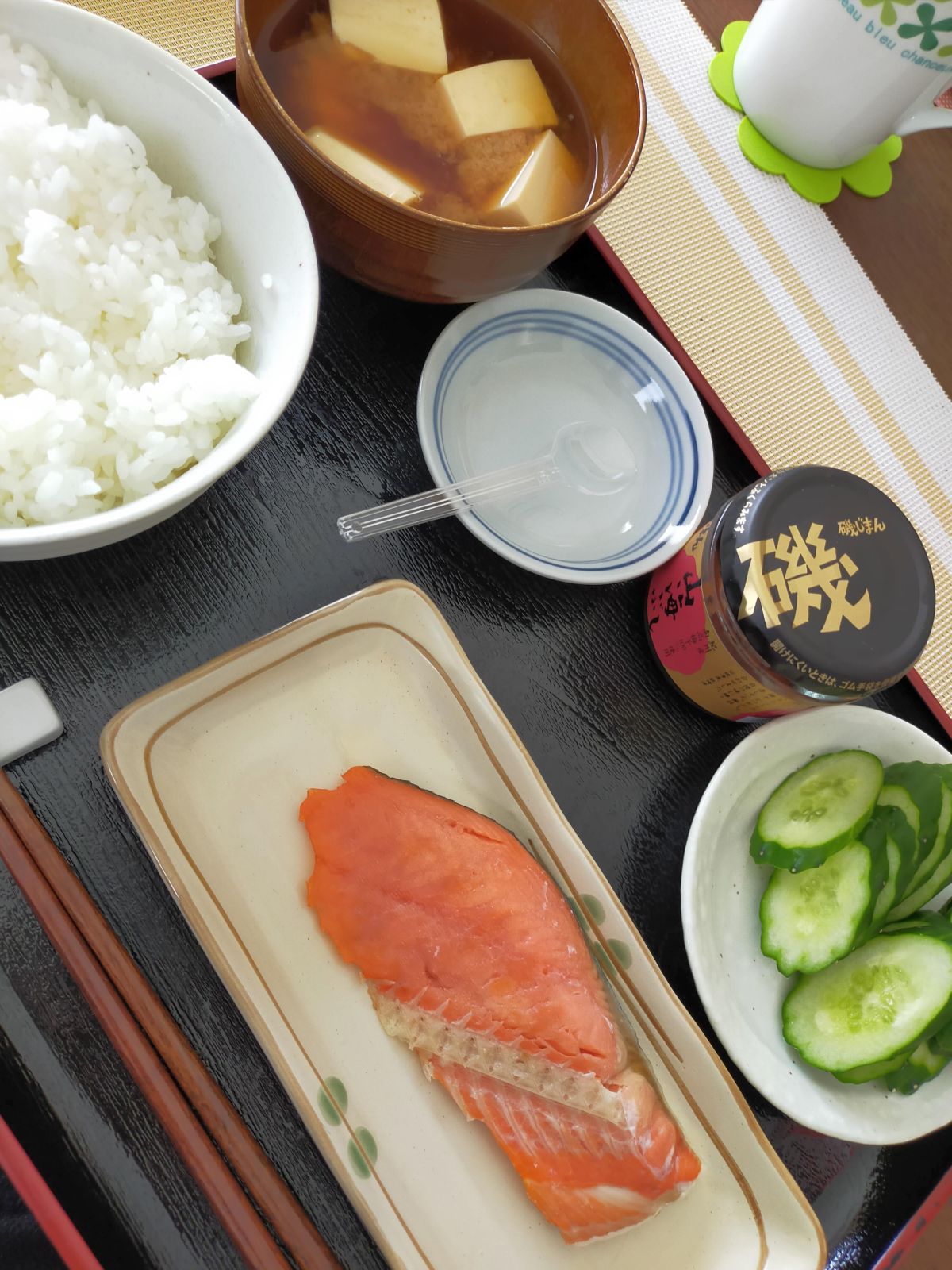 本日の朝食兼昼食