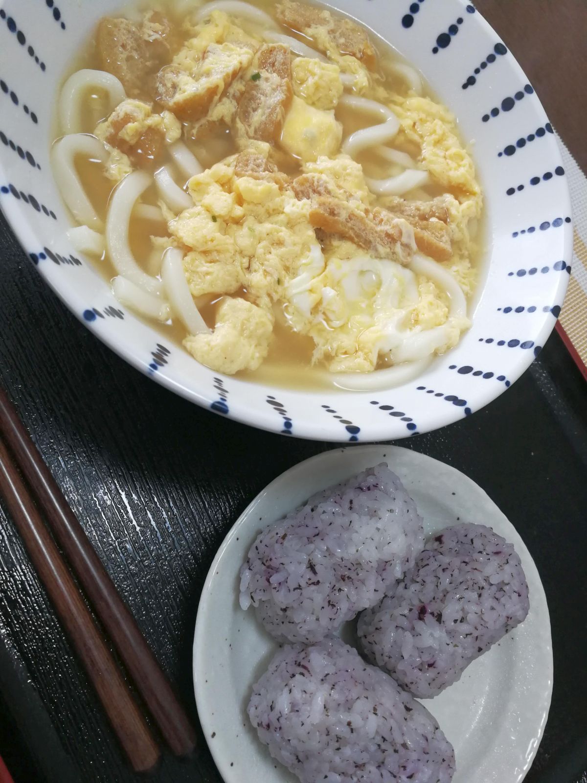 本日の朝食兼昼食