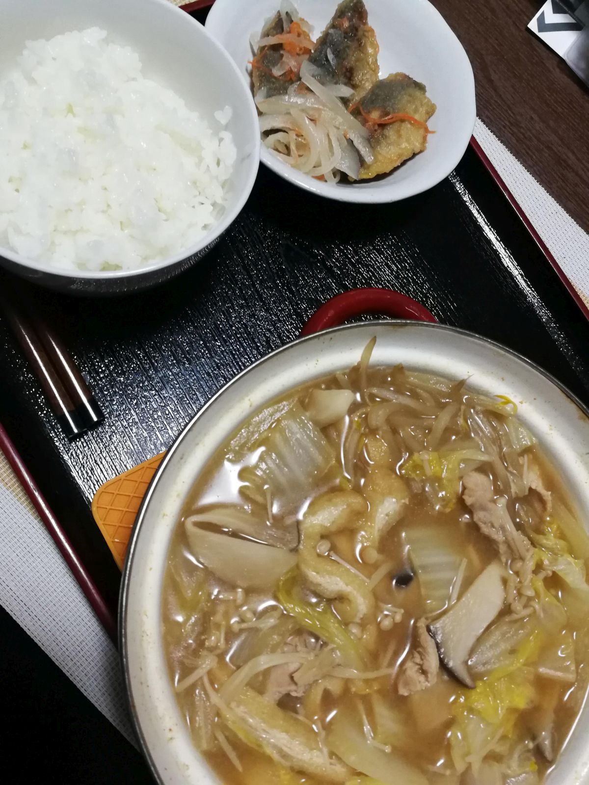 本日の夕食