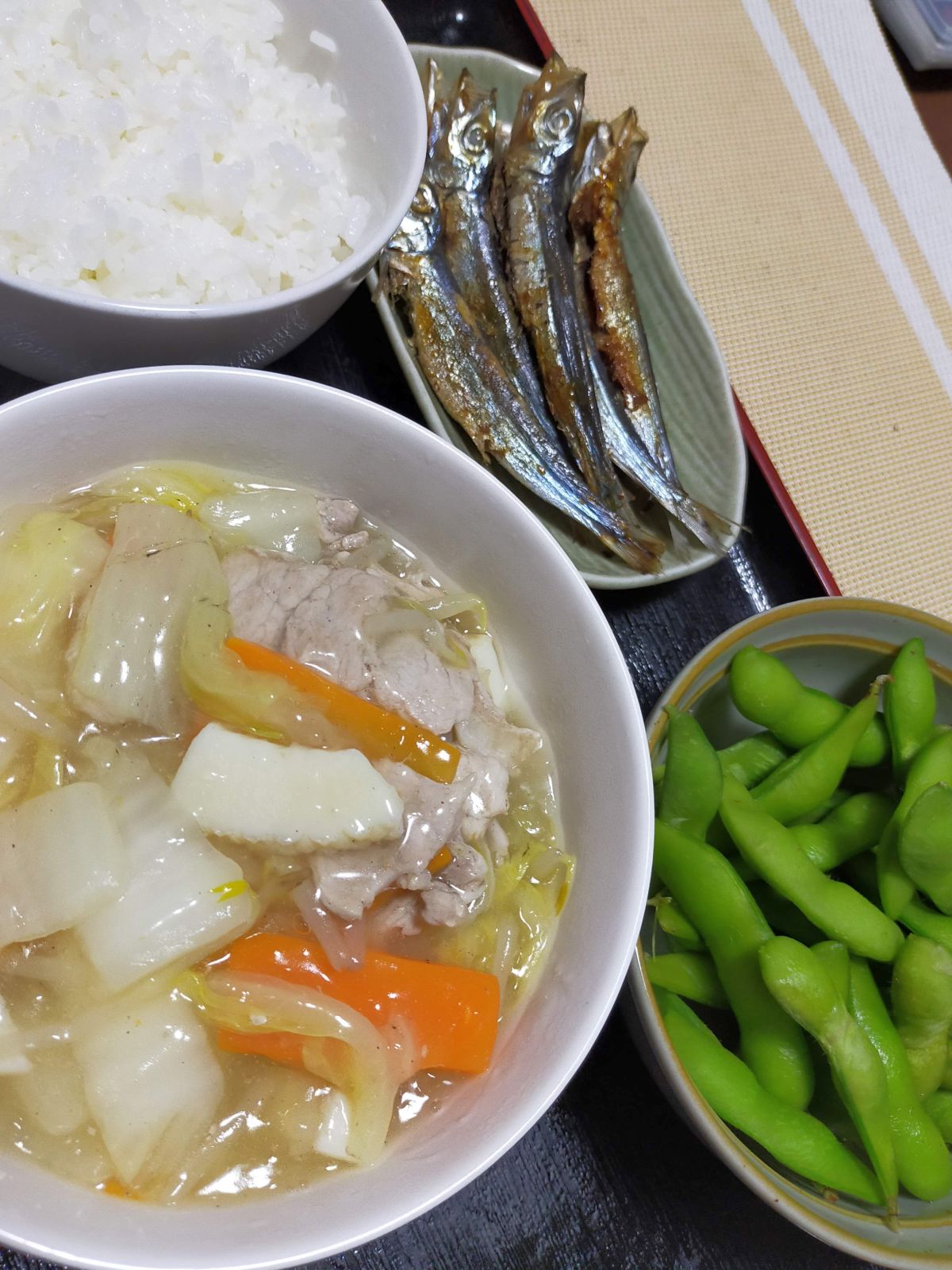 本日の夕食