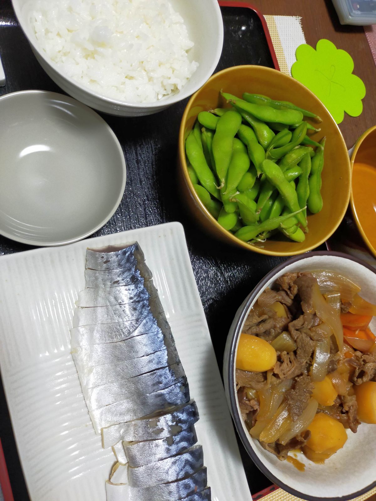 本日の夕食