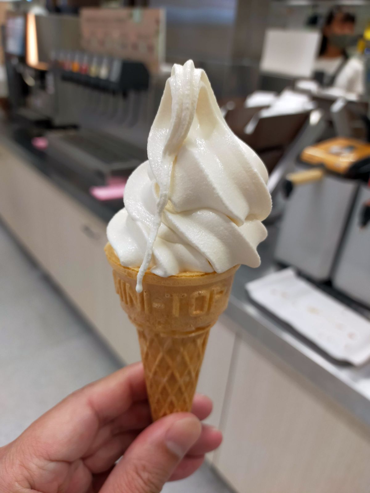 50円のソフトクリーム