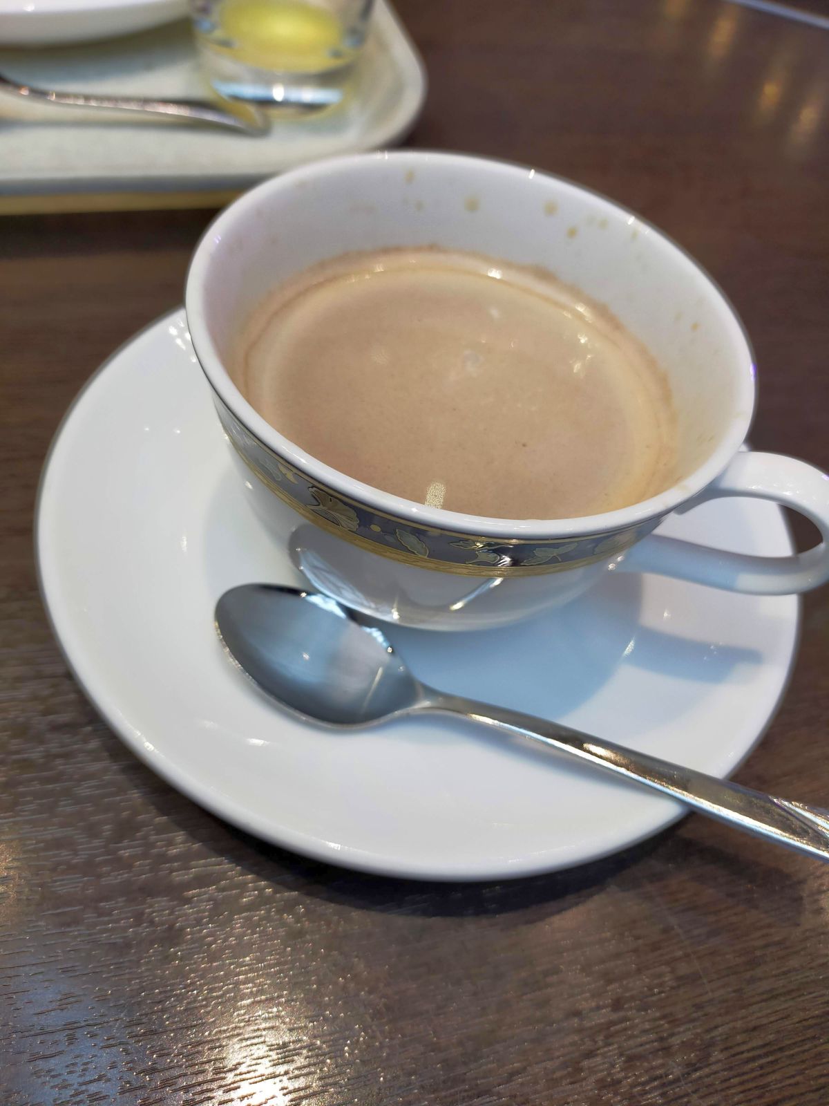 食後のコーヒー