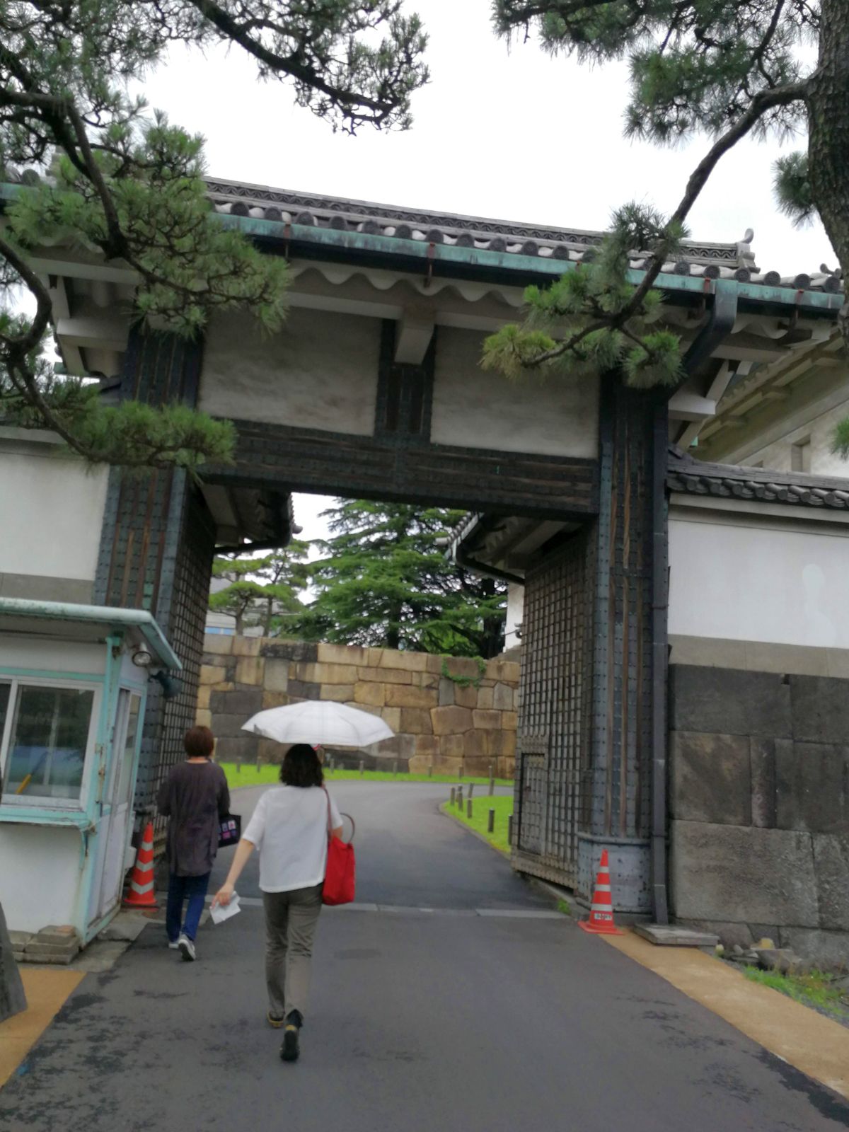 皇居内入場
