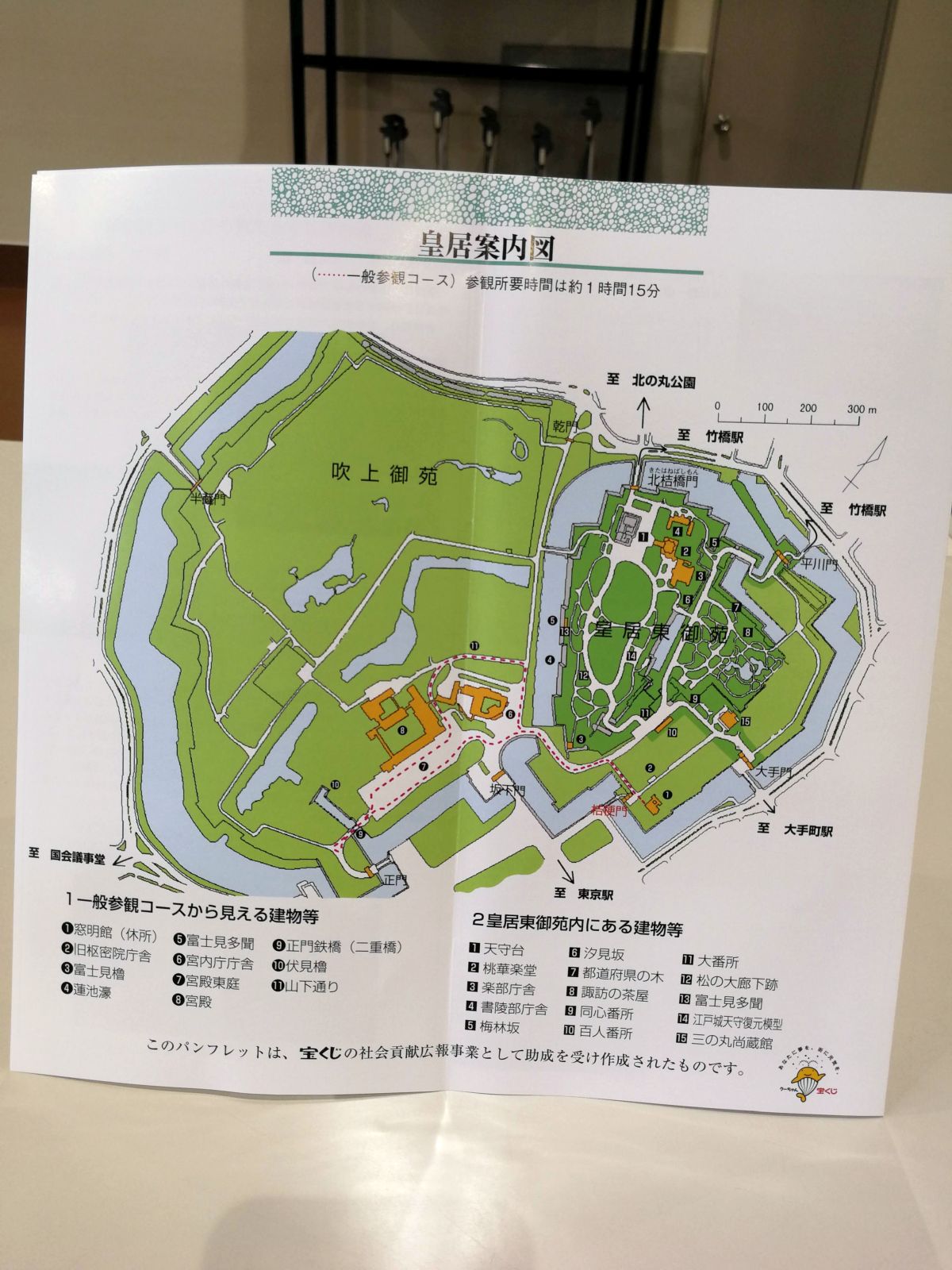 皇居案内図