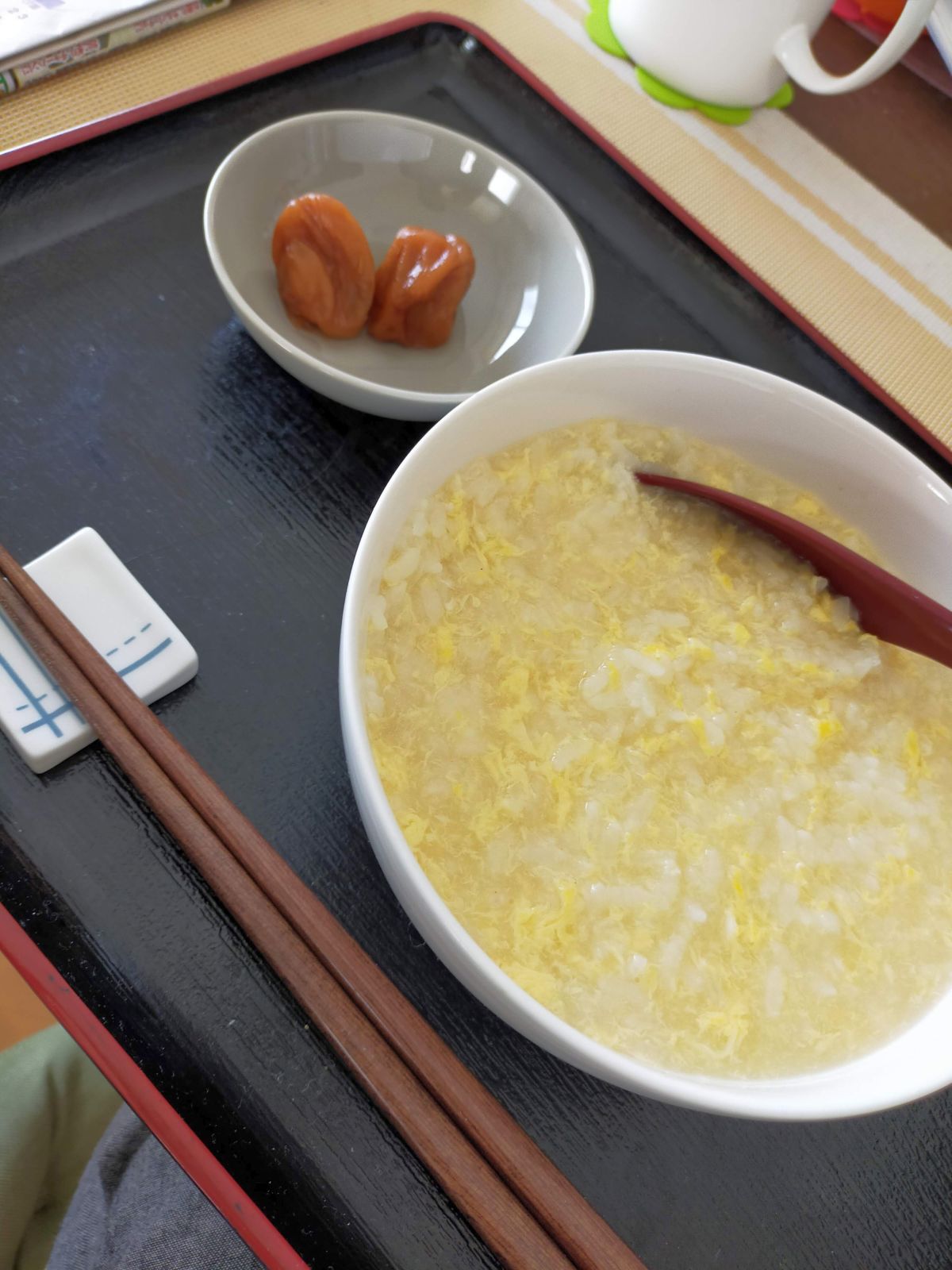 本日の朝食兼昼食