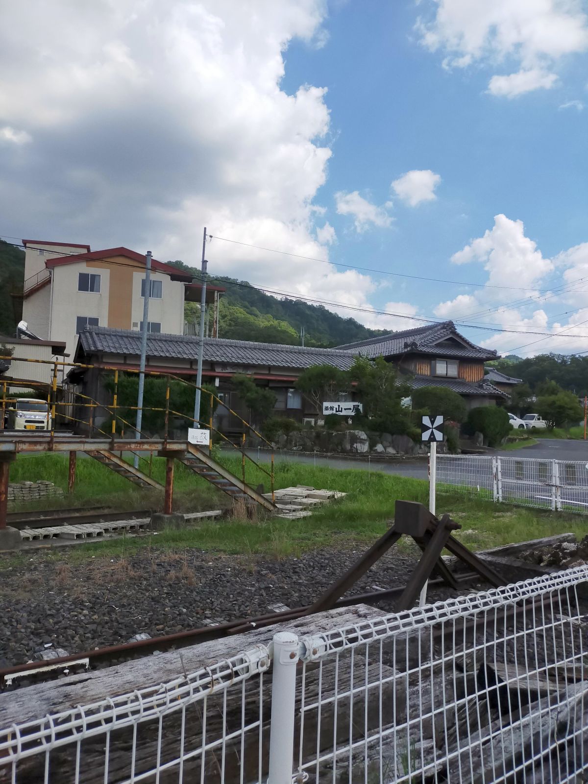 信楽駅＠どんつき