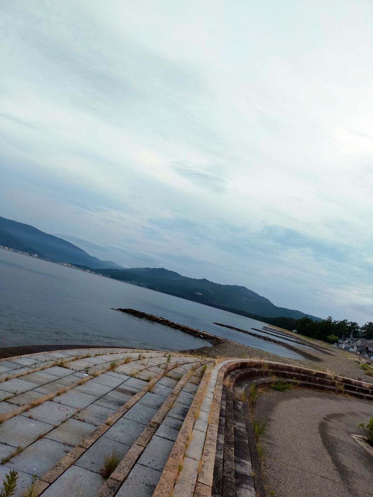 北側から見た天橋立