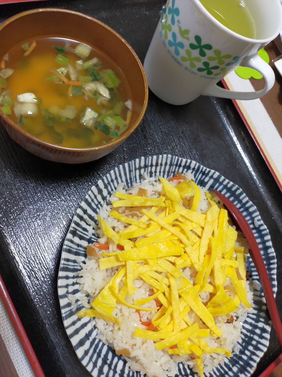 本日の朝食兼昼食