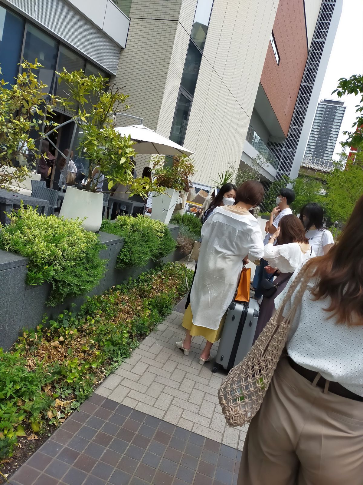 行列待ち