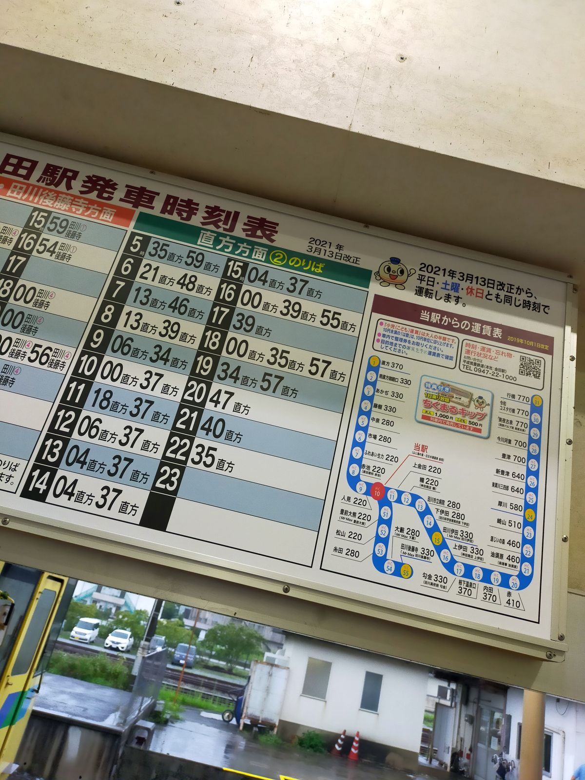 お戻り時間の調整